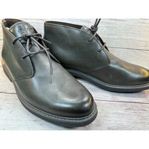 Cole Haan Grandseries Chukka Boots Mens Size 12M Black Go To Round Toe C36529